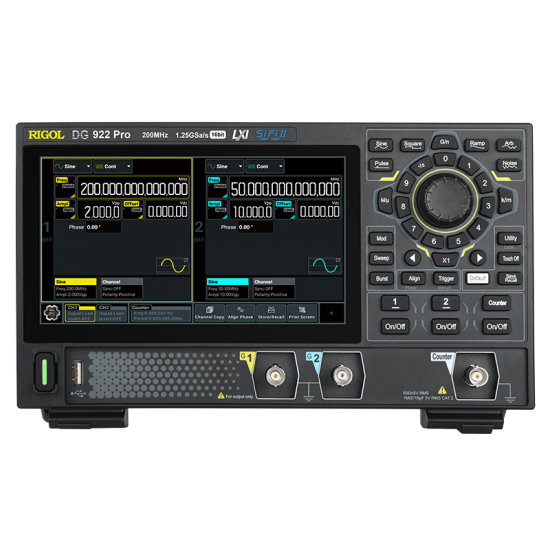 Rigol DG922 Pro 2 Kanal 200 MHz Arbitrary Waveform Jeneratör