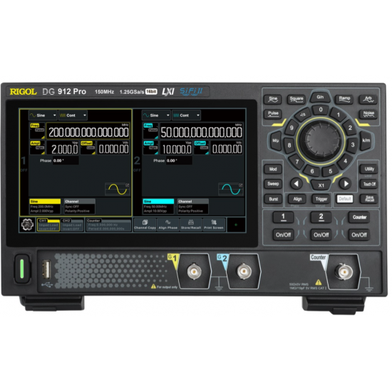 Rigol DG912 Pro 2 Kanal 150 MHz Arbitrary Waveform Jeneratör