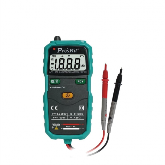 Proskit MT-1509 Cep Tipi Dijital Multimetre AutoRange