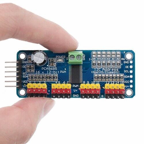 PCA9685 I2C 16 Kanal 12 Bit PWM Kontrolör Kartı
