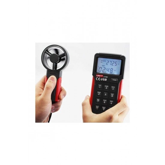 Unit UT362 Dijital Rüzgar Hızı Ölçer Anemometre
