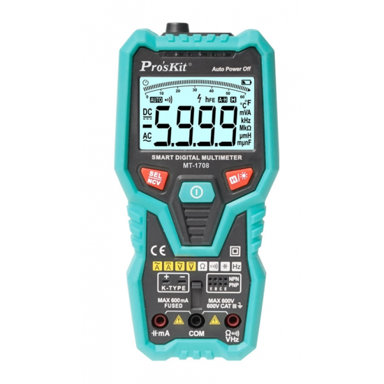 Proskit MT-1708 Akıllı Dijital Multimetre