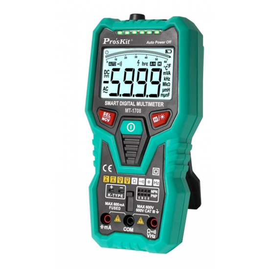 Proskit MT-1708 Akıllı Dijital Multimetre