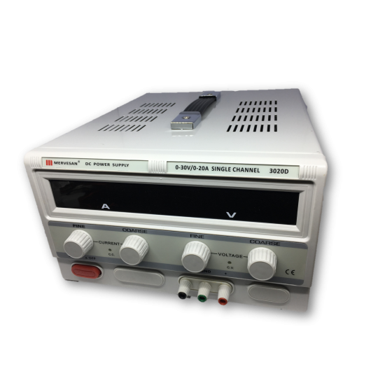 Mervesan MT-3020D 0-30 VDC 0-20 Amper Ayarlı Güç Kaynağı