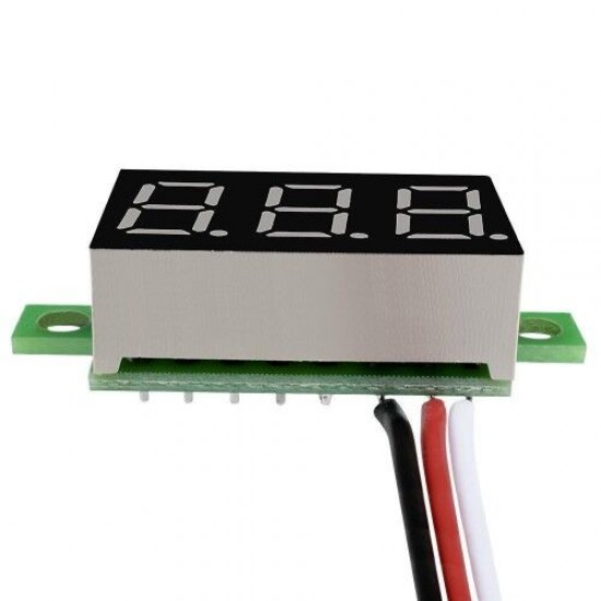 Voltmetre 0.36'' DC 4-30V Kırmızı