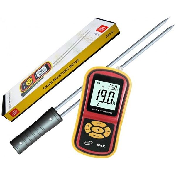 Benetech GM640 Problu Tahıl ve Endüstriyel Ürün Nem Ölçer