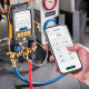 Testo 558S Dokunmatik Ekranlı Akıllı Manifold Vakum Seti