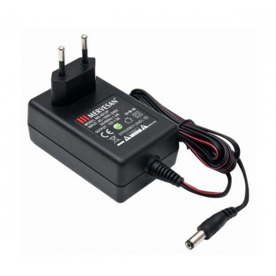 Mervesan MT-4012P 100-240VAC Giriş 12VDC 40W 3A Çıkış SMPS Adaptör