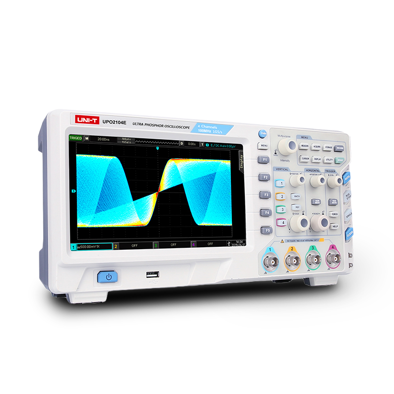 Unit UPO2104E 100MHz 4 Kanal Ultra Fosforlu Osiloskop