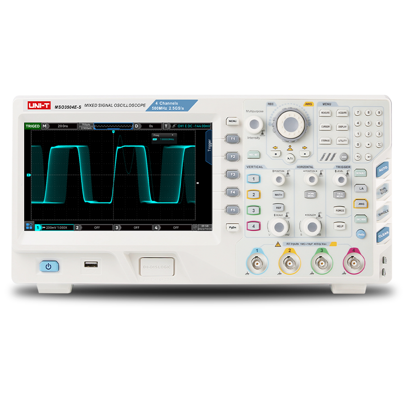 Unit UPO3354E 350MHz 4 Kanal Dijital Fosfor Osiloskop