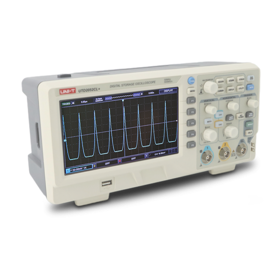 Unit UTD2152CL 150Mhz Çift Kanal Dijital Osiloskop