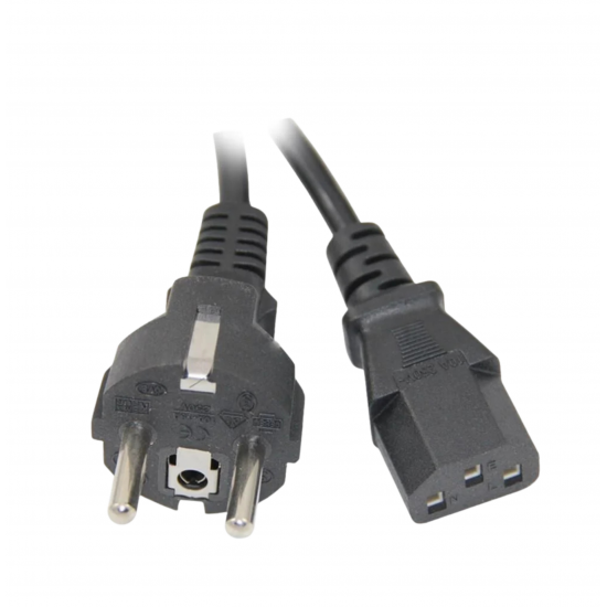 IC-268 Power Kablo Düz Erkek/düz Dişi