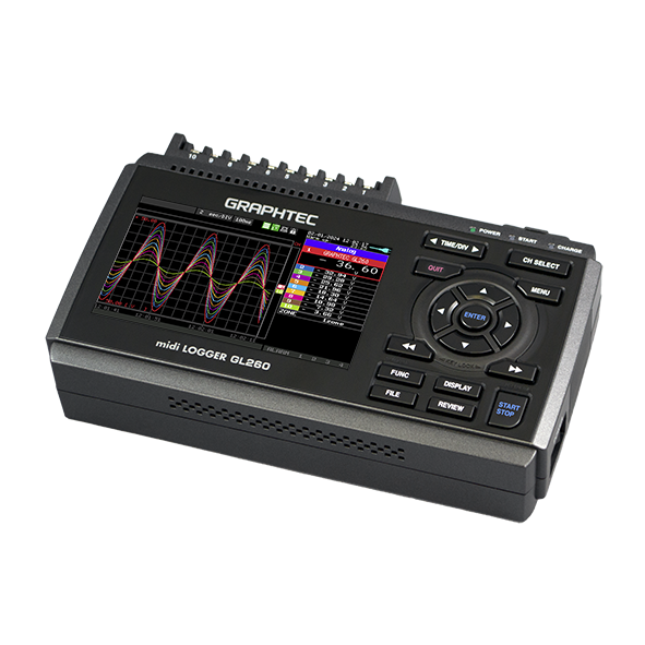 Graphtec GL 260 10 Kanallı Veri Toplama Sistemi