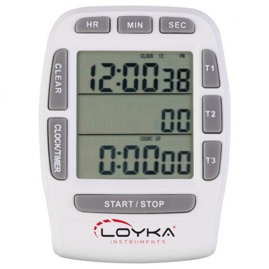 Loyka GE 300 Zamanlayıcı ve Kronometre ''3 Ekranlı''