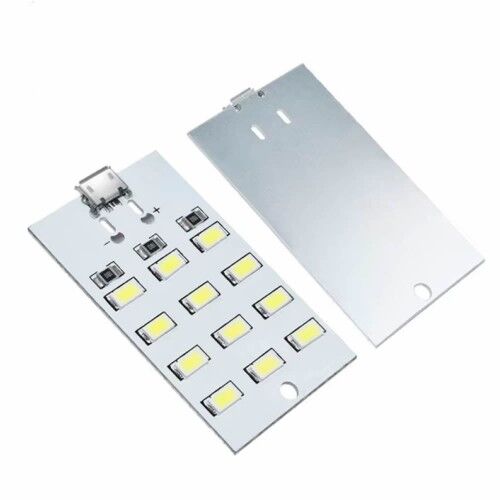 5730 5V 12 Led Kartı Microusb