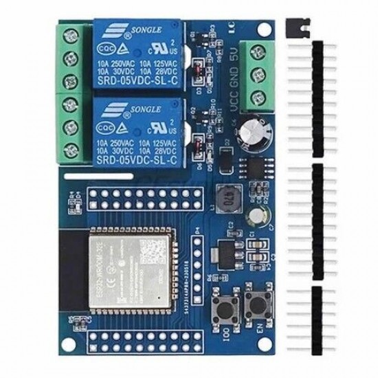 ESP32 Röle Kartı 2 Kanal ESP32-2R-D5