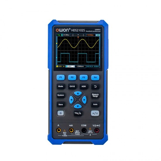 Owon HDS2102S 100 MHz 2 Kanal El Tipi Dijital Osiloskop