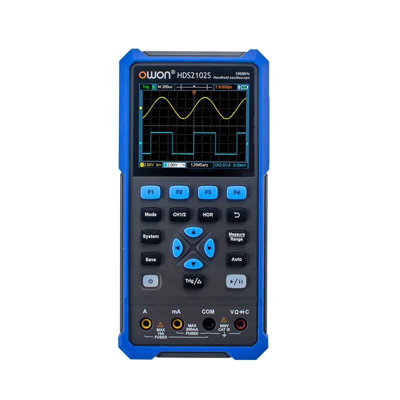 Owon HDS2102S 100 MHz 2 Kanal El Tipi Dijital Osiloskop