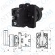 LAY5-EJ21 22mm Uzun Mandal 0-1 Kalıcı (1NO)