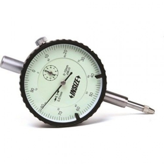 Insize 2308-10A Kulaklı Kapaklı Komparatör Saati 10 mm