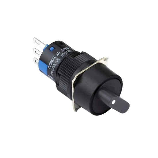 LAS1-AY-11X-21 16mm Mandal Buton OFF-ON 1NO/1NC
