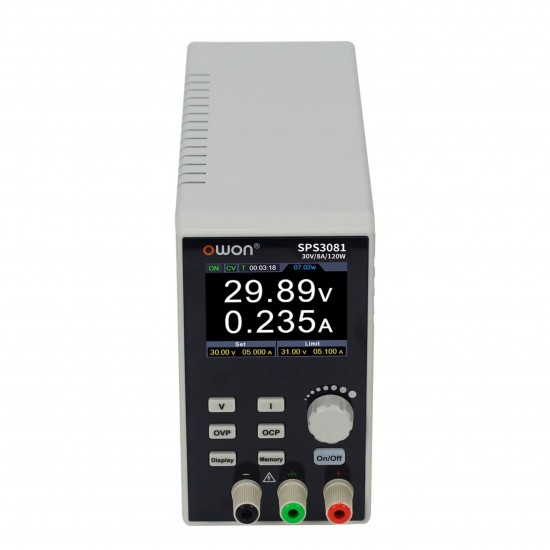 Owon SPS3081 120W 30V 8A Programlanabilir DC Güç Kaynağı