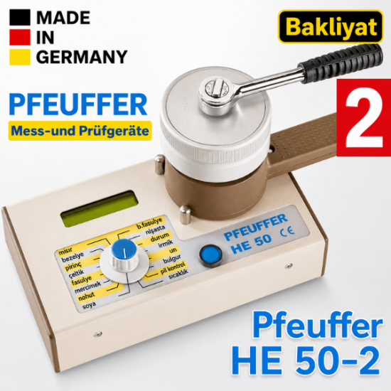 Pfeuffer HE 50-2 Kırmalı Bakliyat Nem Ölçer
