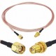 50cm RG316 SMA RF Kablo
