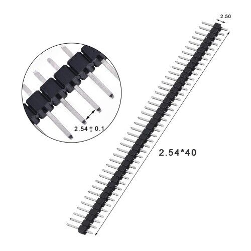 5 Adet 1x40 Pin Erkek Header