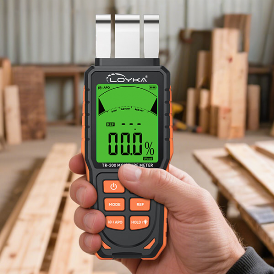 Loyka TR-300 Ahşap Deri ve Kağıt Nemi Ölçer