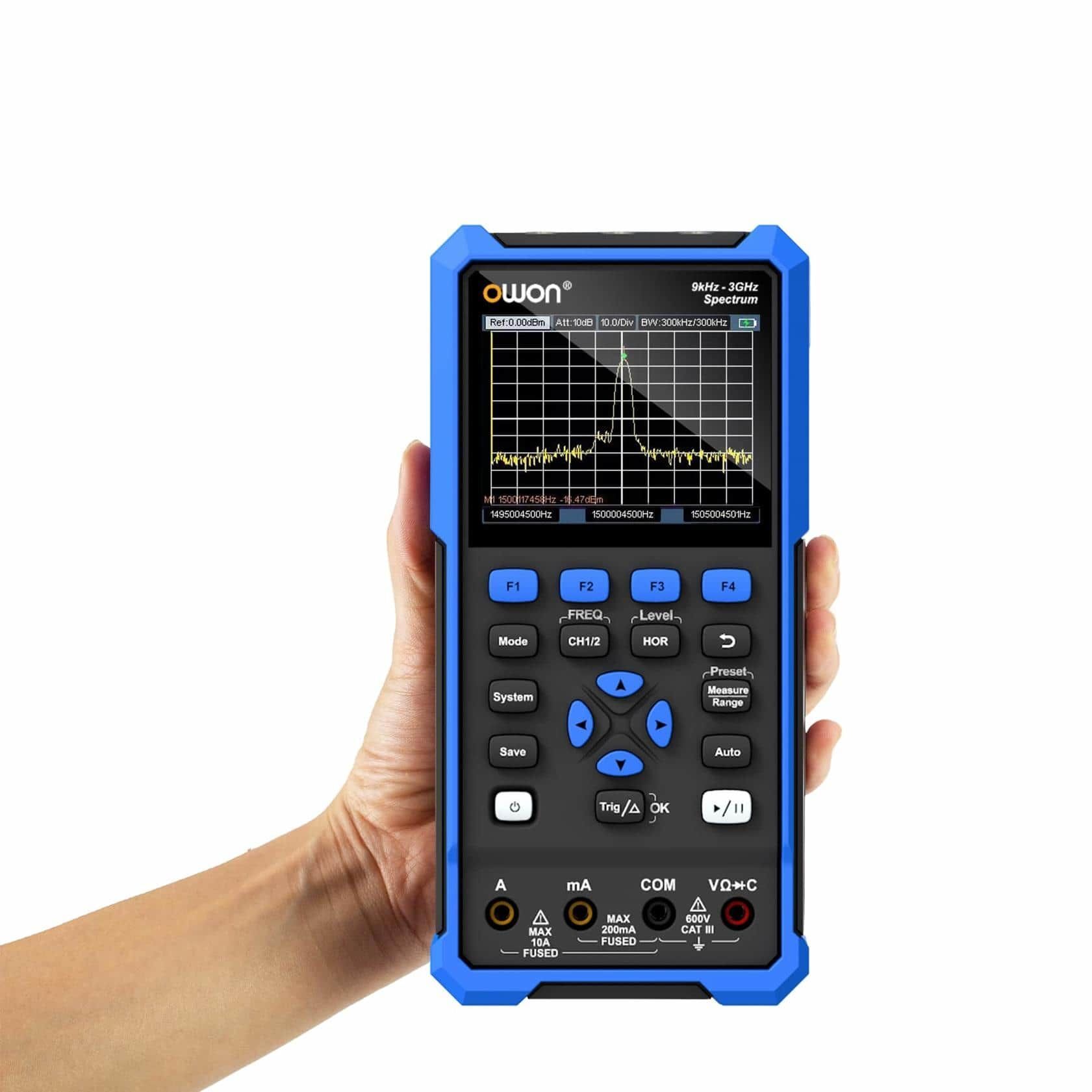 Owon HSA2307 Spektrum Analizör+Osiloskop+Multimetre