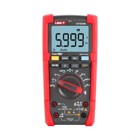 Unit UT 17B PRO 1000V True RMS Dijital Multimetre