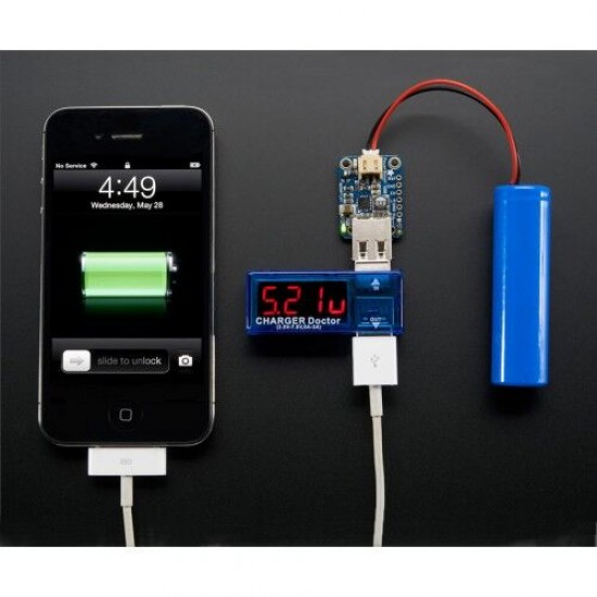 Usb Voltmetre Şarj Doktor