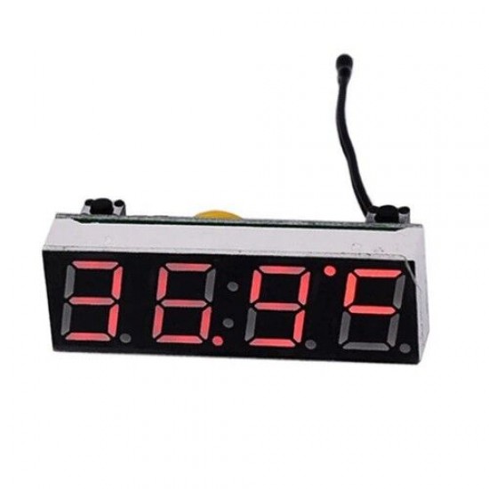 3 in 1 Voltmetre Termometre Saat