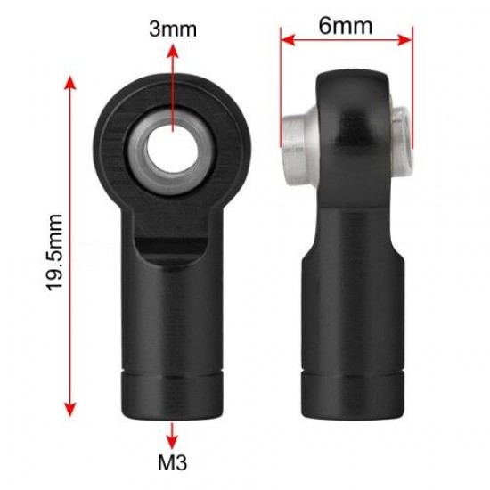 Metal M3 Bağlantı Parçası