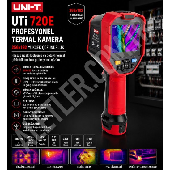 Unit UTi720E Profesyonel Termal Kamera