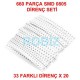 660 Parça 0805 SMD Direnç Seti
