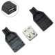 Kutulu Usb Type A Dişi Soket