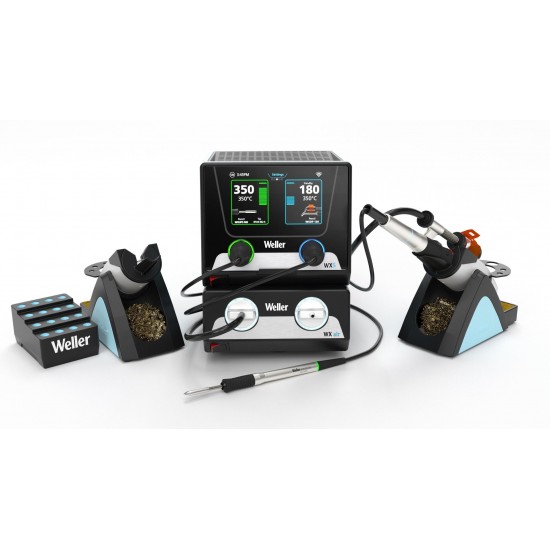 Weller WXS-AIR-SET 300W Dijital Isı Ayarlı Havya Rework Seti