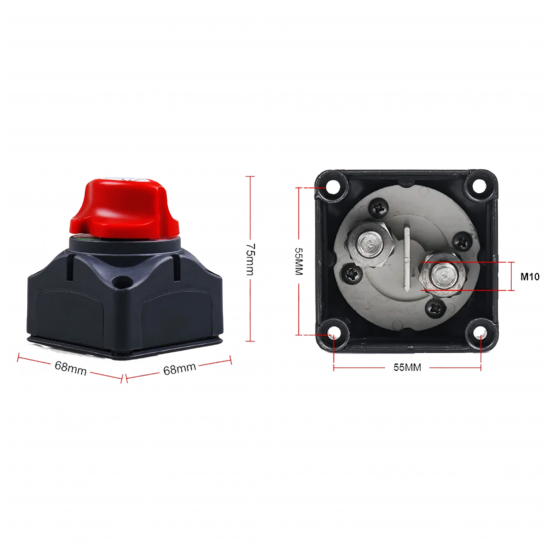 IC-275A-1 AKÜ ŞALTERİ 275A 2P ON-OFF