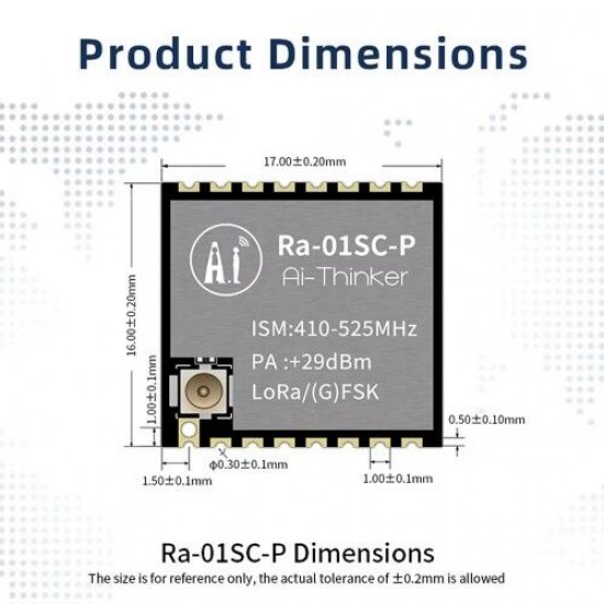 RA-01SC-P Lora Transceiver