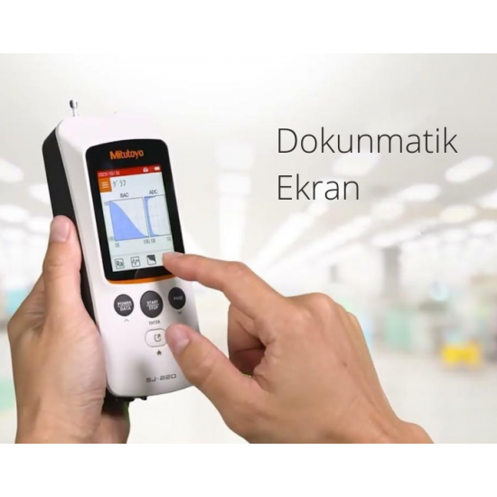 Mitutoyo SJ-220 Taşınabilir Yüzey Pürüzlülük Ölçüm Cihazı