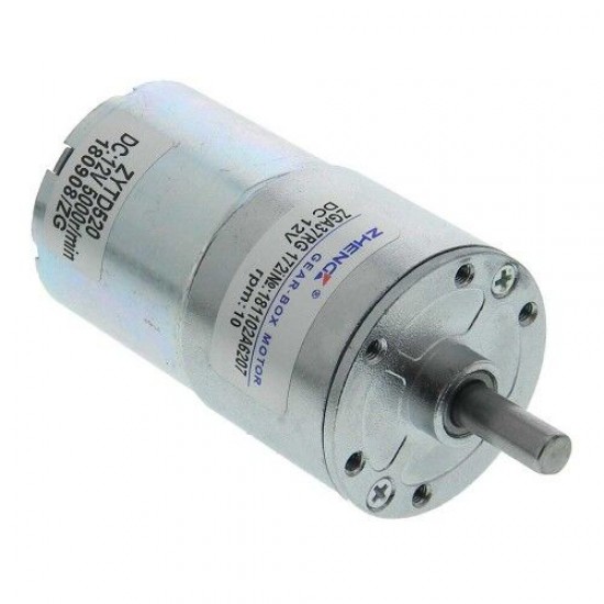 ZGA37RG DC Motor 12V 10Rpm