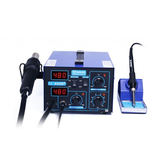 Sunline 852D+ Diyafram Sıcak Hava ve Lehimleme İstasyonu