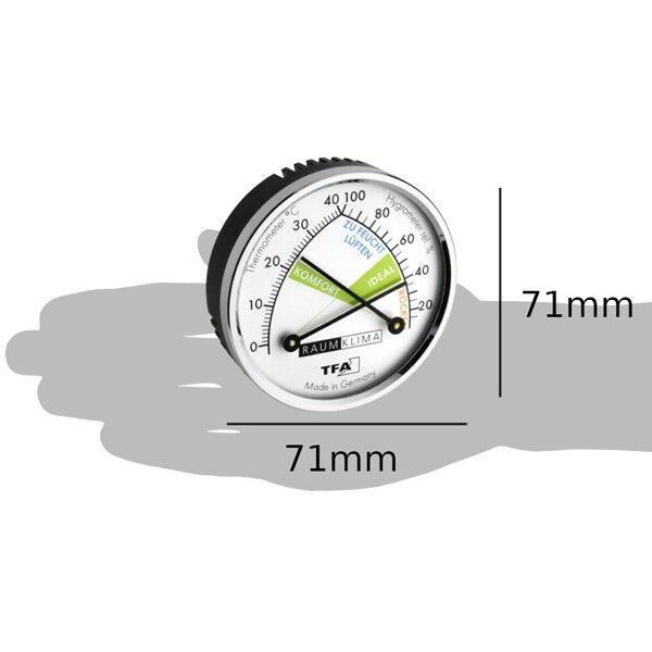 Tfa 45.2024 Analog Sıcaklık ve Nem Ölçer