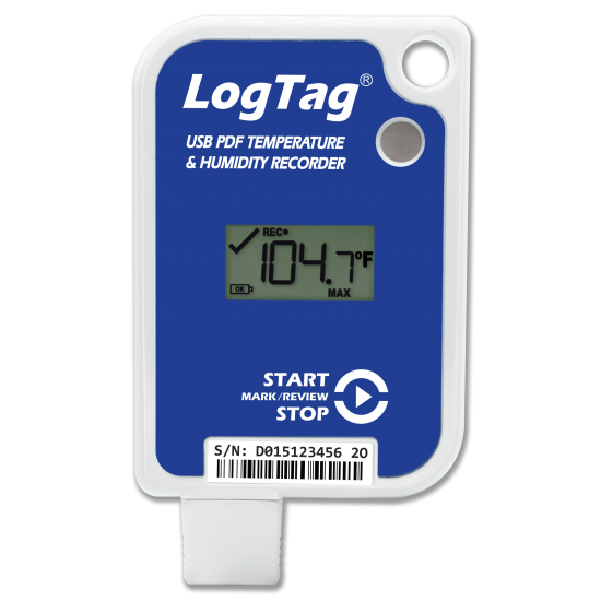 LogTag HAXO-16U Ekranlı Çok Kullanımlık Sıcaklık, Nem Kayıt Cihazı (USB)