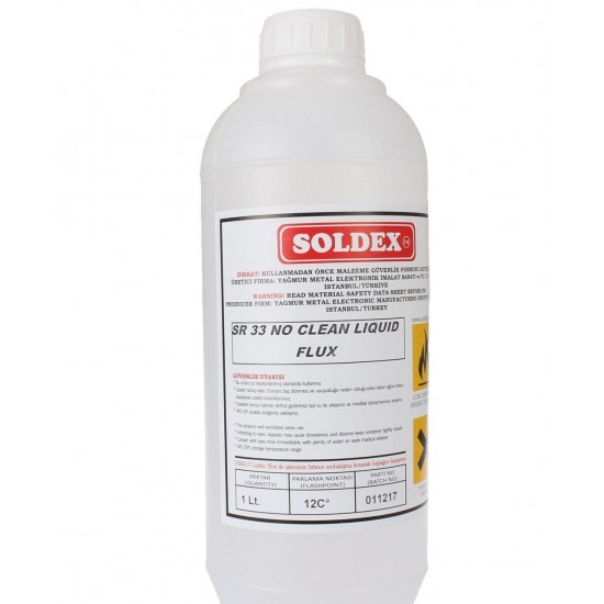 Soldex SR 33 Temizleme Gerektirmeyen Flux