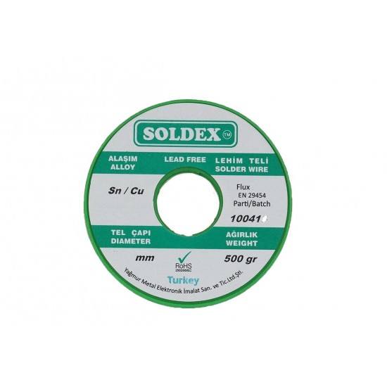 Soldex 1.20mm 500Gr Kurşunsuz Lehim Teli
