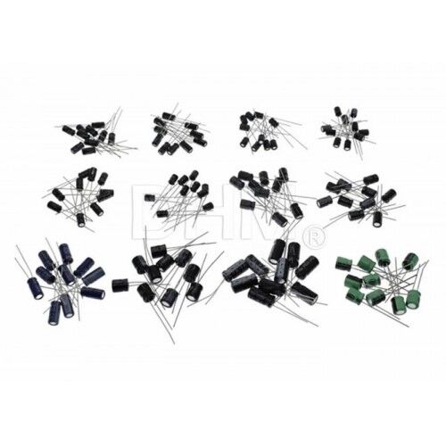 120 Adet Kapasitör Set Elektrolitik
