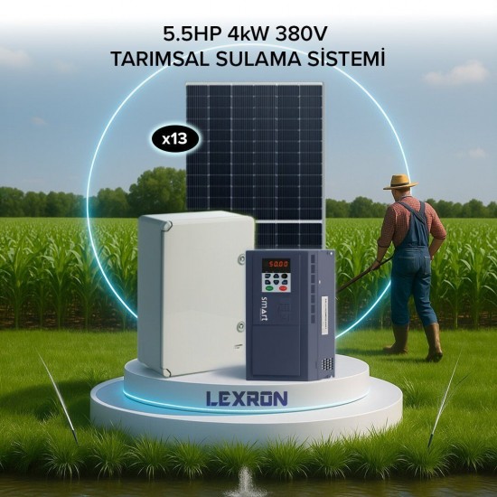 5.5Hp 4Kw (380V) Tarımsal Sulama Sistemi